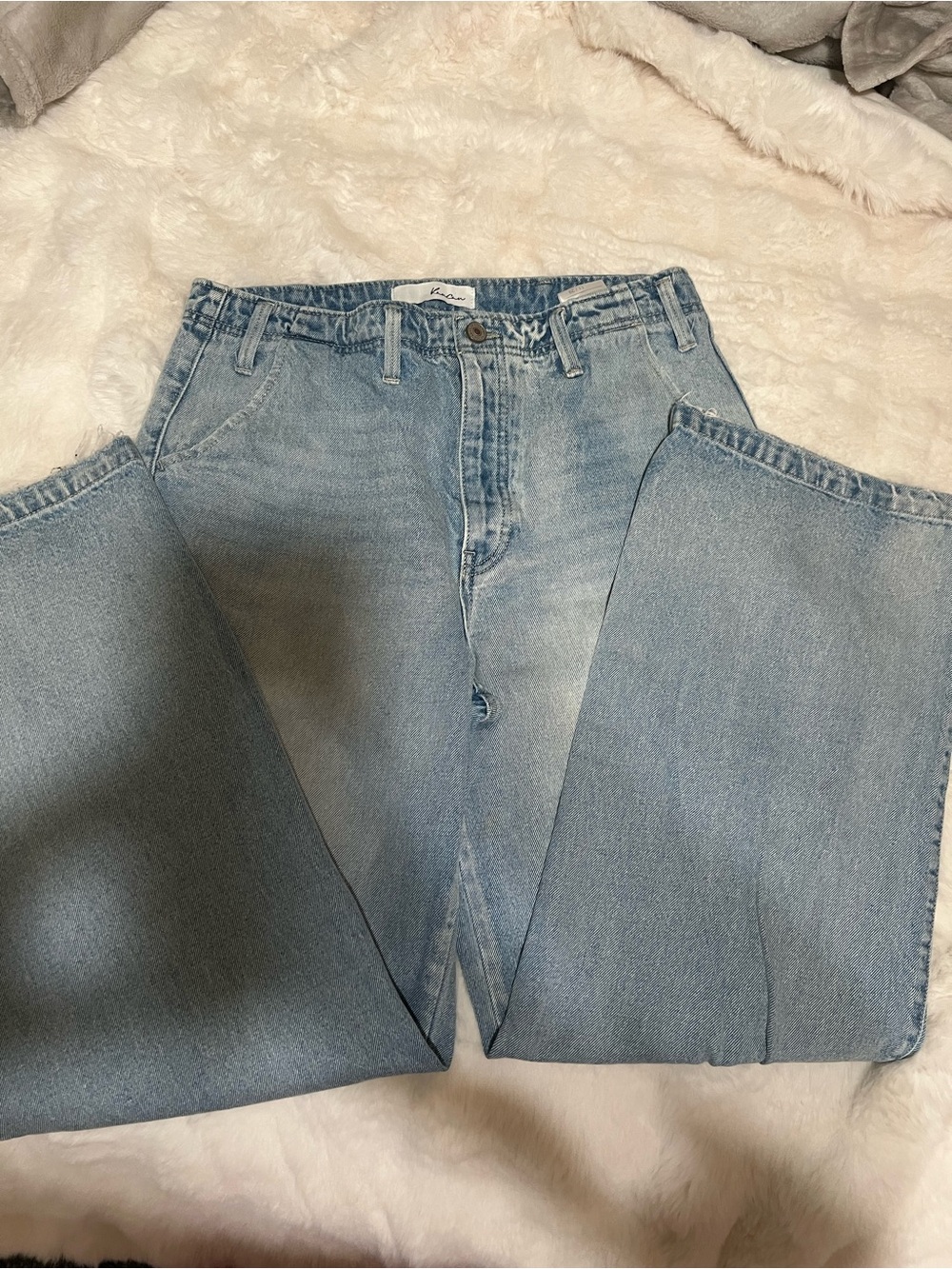 Ksubi Light Blue Women's Bootcut Jeans